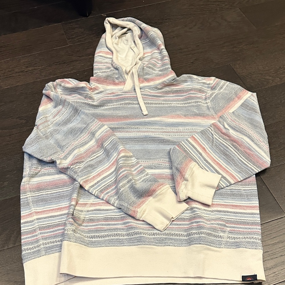 Faherty Men's Pastel Striped Hoodie